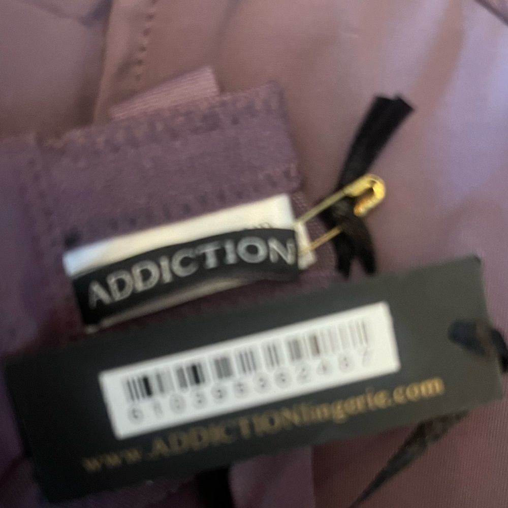 Addiction Plum Padded Underwire Bra - Picture 4 of 4
